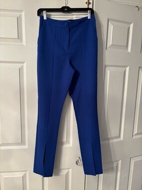 Miss Selfridge Cobalt Slim Ankle Trousers
